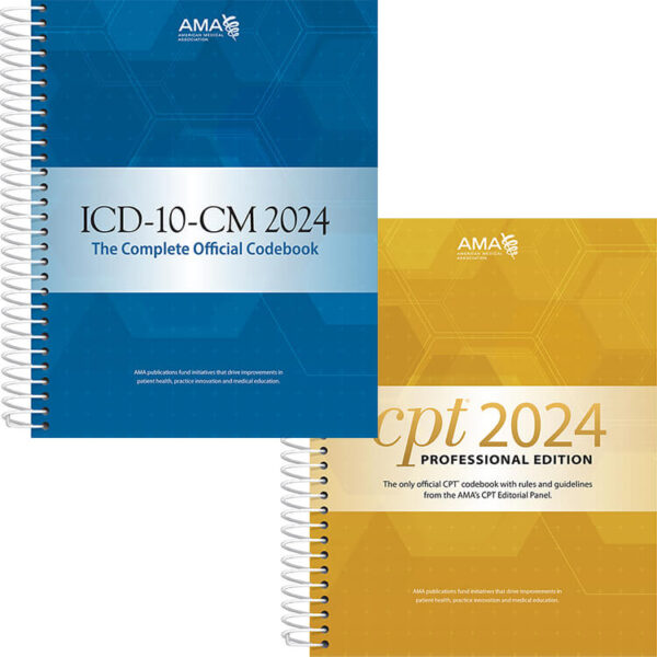 AMA 2024 Physician Coding Book Bundle