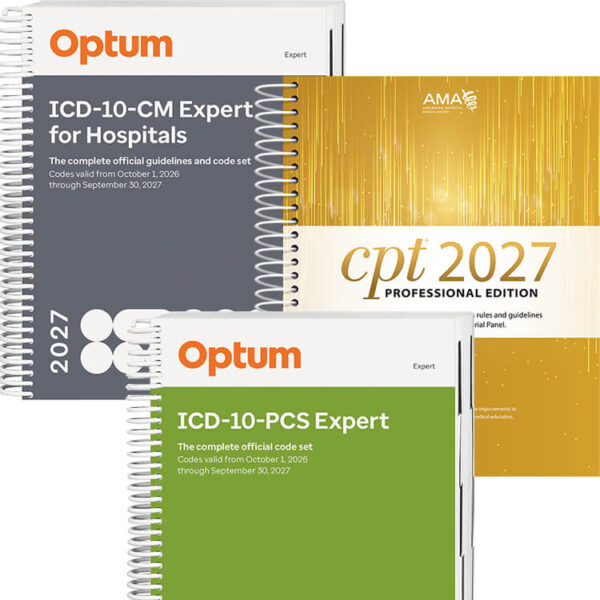 AMA + Optum 2027 Hospital Coding Book Bundle AMA + Optum 2027 Hospital Coding Book Bundle