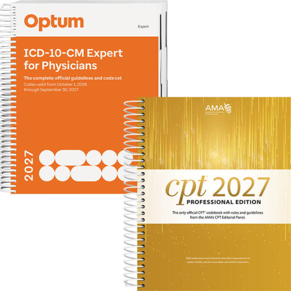 AMA + Optum 2027 Physician Coding Book Bundle