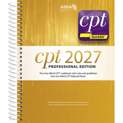CPT 2027 Professional Edition with CPT QuickRef App