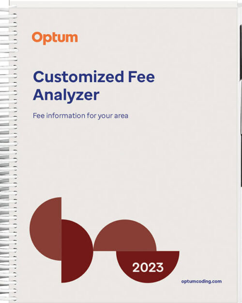Customized Fee Analyzer One Specialty 2023