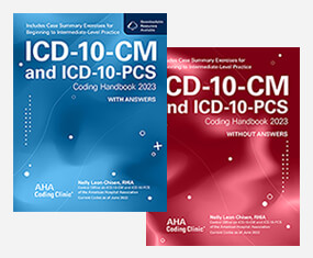 ICD-10 Coding Handbooks by AHA
