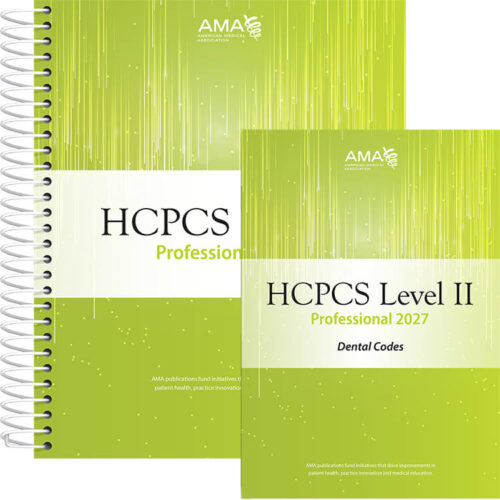 HCPCS Level II 2027 with Dental Codes