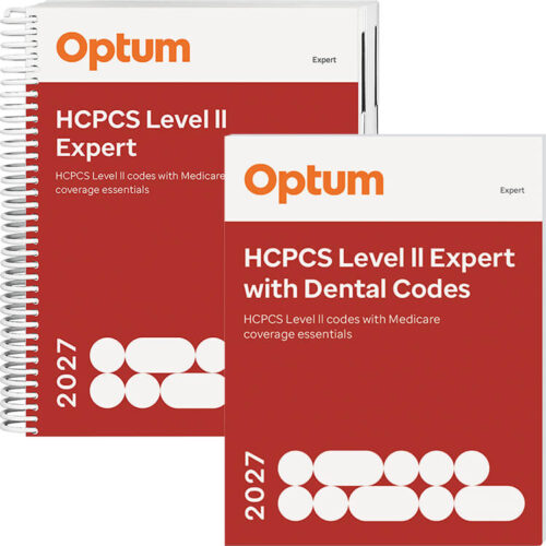 HCPCS Level II Expert 2027 w/ Dental Codes Booklet