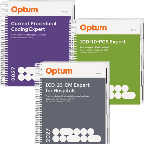 Optum 2027 Hospital Coding Book Bundle